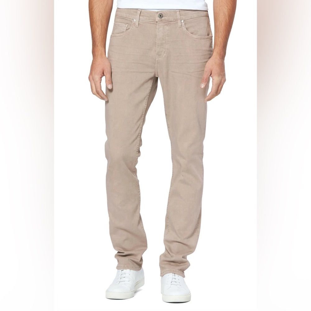 NWT Paige Federal Slim Straight Vintage Beige Pants